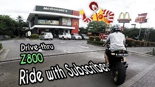 Z800 | Ride with Subscriber #2 - Drive Thru McD ランランル | GoPro Hero 5