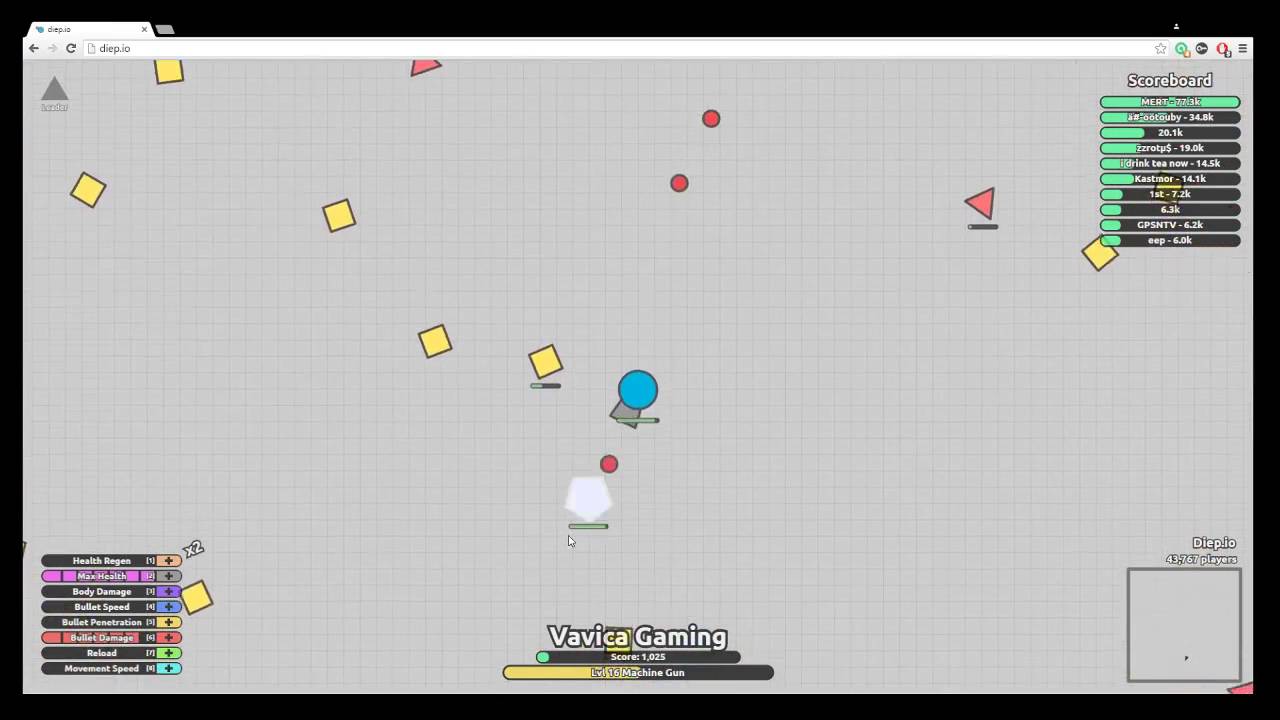 ULTIMATE ONE SHOT TANK! (Diep.io)