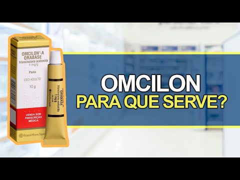 Para que Serve a Pomada Omcilon? - Bula Simples