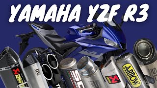 เสียงท่อ YAMAHA YZF R3 (exhaust sound)