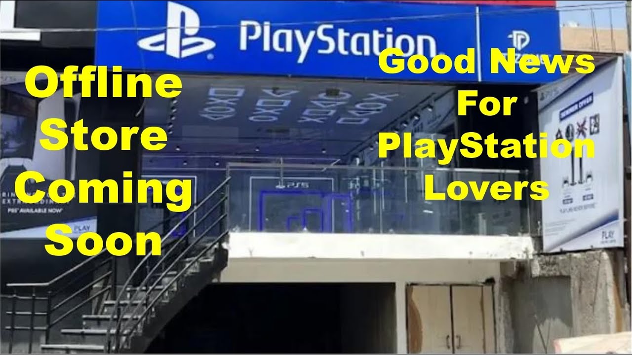 PlayStation Exclusive Offline Store Coming Soon in India - YouTube