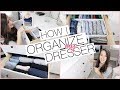 How i organize my dresser using the konmari folding method  simply allie