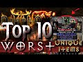 Top 10 Worst Unique Items in Diablo 2