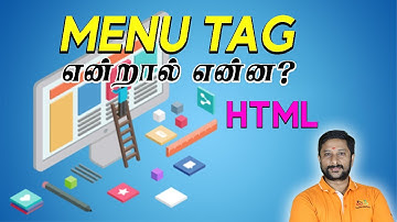 10 Menu Tag என்றால் என்ன ? | Web Design Tutorial | Web Development Internship | Web Design Intern