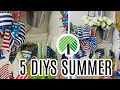 💙 5 DIYS DOLLAR TREE ~Summer~ DECOR CRAFTS 💙 Olivias Romantic Home DIY