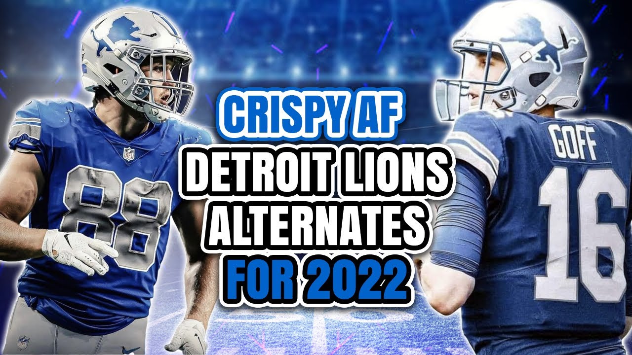 Detroit Lions new uniforms