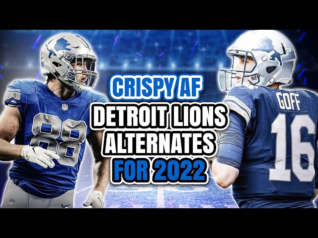 Detroit Lions Have UNLIMITED Uniform possibilities in 2022