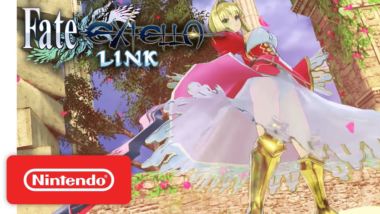 Fate/EXTELLA LINK Release Date Trailer Nintendo Switch