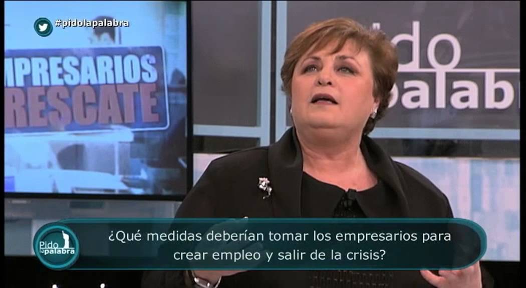 Resumen Ana María Castillo (Crisis y empresarios) - Pido la Palabra - 14 de abril (2013) - YouTube