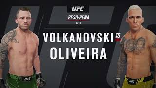 🔥Alexander Volkanovski vs Charles Oliveira | UFC 4 #ufc #shorts #gamer #fight #combate