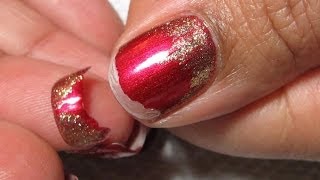 How To Patch A Full Break Diy Nail Repair Tutorial