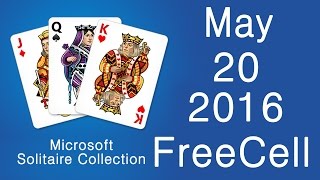 Microsoft Solitaire Collection - FreeCell May 20 2016