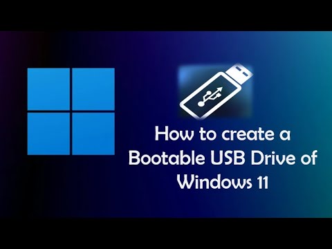 How to create a Bootable USB drive of Windows 11 - YouTube