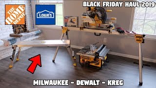 BLACK FRIDAY TOOL HAUL 2019 (MILWAUKEE, DEWALT, KREG & MORE)