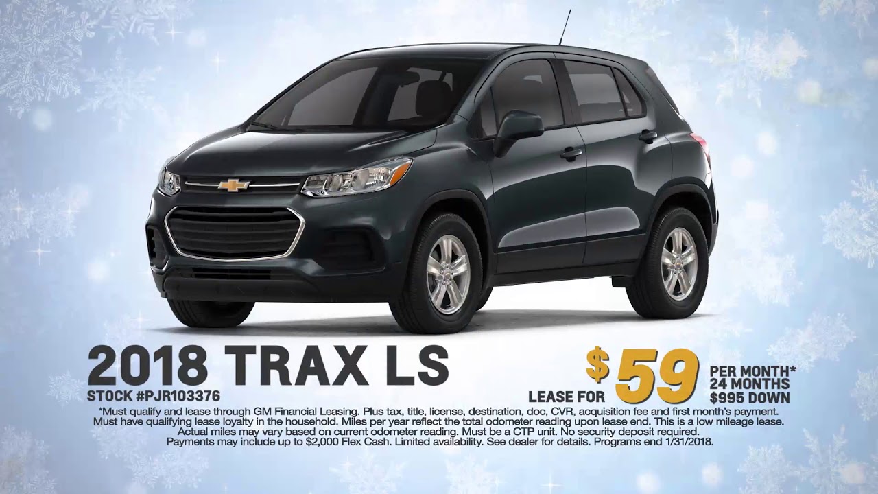 Chevrolet Lease Deals >> New Year Lease Deal 2018 Chevrolet Trax Ls Chevrolet Lease Deals >> New Year Lease Deal 2018 Chevrolet Trax Ls