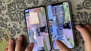 iPhone 13 vs iPhone 12 pubg mobile test | performance and speed test.