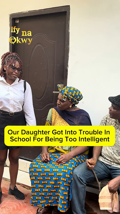 Our Daughter Got Into Trouble In School For Being Too Inteligent #teacher #daughter #mother #school