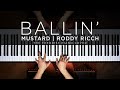 Mustard ft. Roddy Ricch - Ballin' | The Theorist Piano Cover