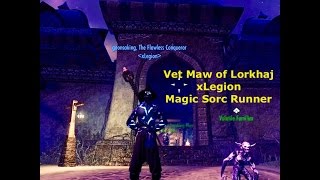 ESO - Vet Maw of Lorkhaj - xLegion - Magic Sorc Runner - Homestead