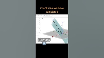 3D Plane through 3 points