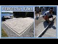 How to properly screed for a paver patio