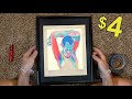 How To Frame Art For Super CHEAP!