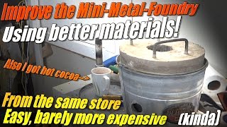 Making a BETTER Mini Metal Foundry