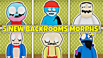 [10/24 UPDATE] How to get ALL 5 NEW BACKROOM MORPHS in BACKROOMS MORPHS! - Roblox