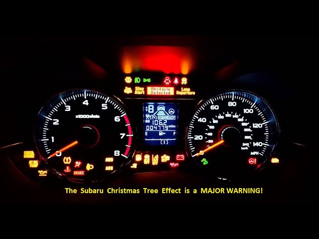 Indicator Lights Mean In My Subaru