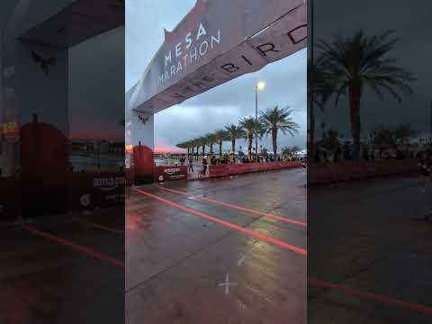 2024 Mesa Marathon Finish Side View