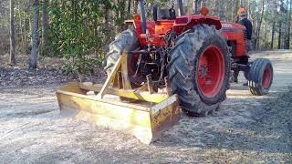 Level Up Your Drive: Mastering The Box Blade Grading Technique  #kubota #homesteadprojects #boxblade