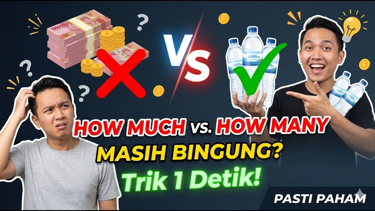 How Much vs. How Many #BelajarBahasaInggris Eps. 4