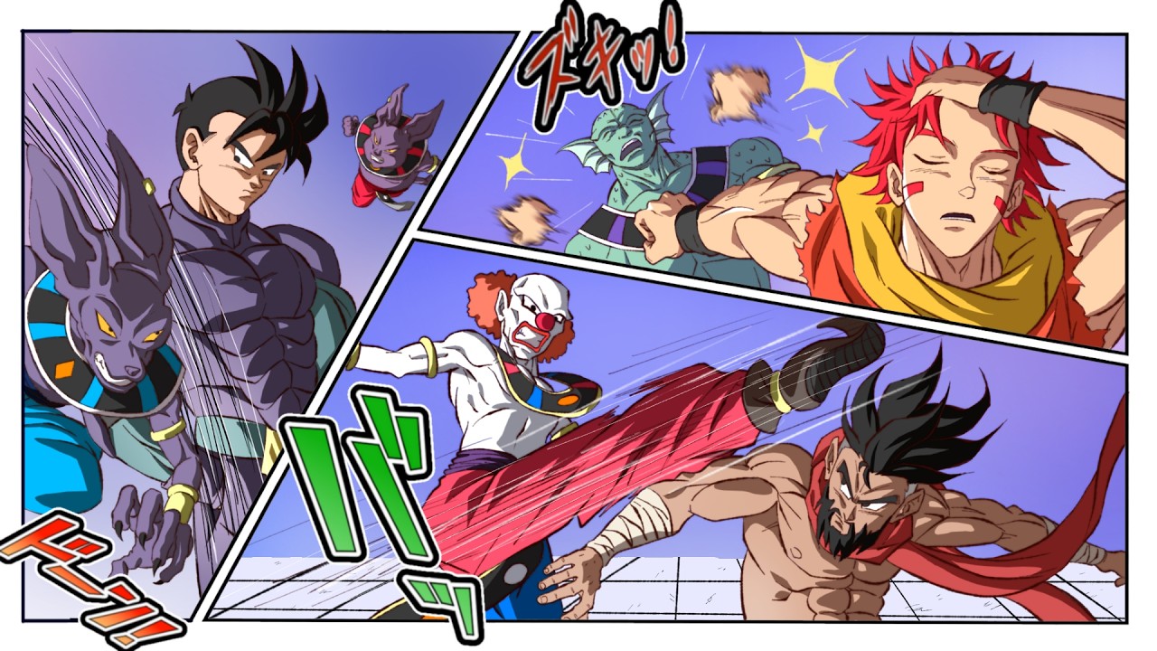 Three Idiots vs ALL Gods of Destruction