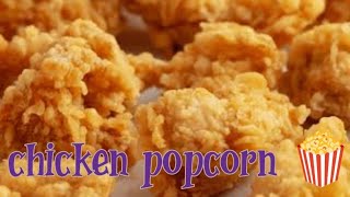 KFC style chicken popcorn #homemade #crispychicken #youtube #video #like #share #subscribe