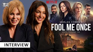 Michelle Keegan & Joanna Lumley on the secrets of Harlan Coben's Latest Fool Me Once