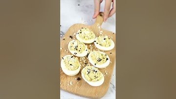 SECRET INGREDIENT Deviled Eggs #shorts