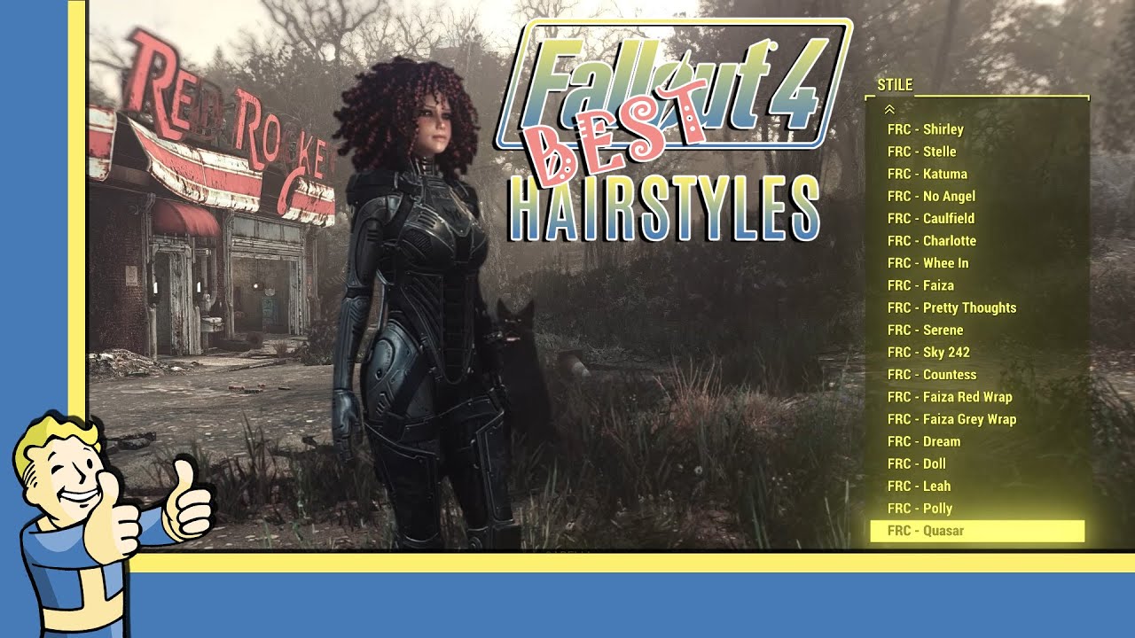 Fallout 4 Secret Hairstyle! (The Hornet's Nest) - YouTube