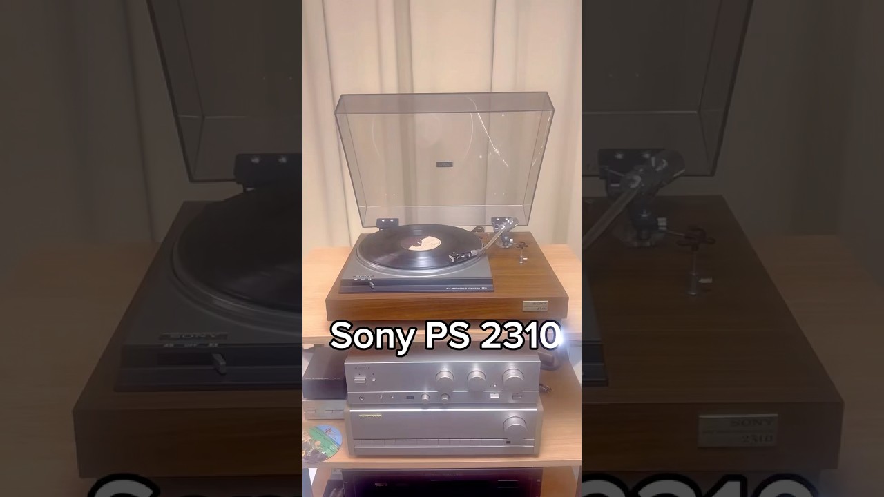 🔍 Sony PS-2310 Vintage Belt-Drive Turntable: A Timeless Hi-Fi