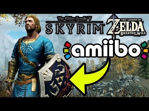 Video: Skyrim Amiibo Atbalsts Paskaidrots: Kā Atbloķēt Galveno Zobenu, čempiona Tuniku Un Hylian Shield Ar Vai Bez Zelda Amiibo Skyrim Switch