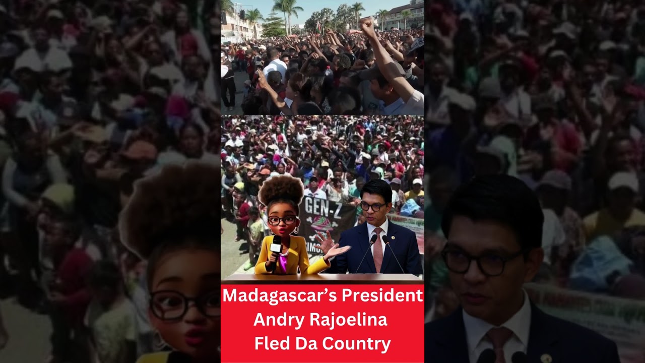Madagascar’s President Andry Rajoelina Fled Da Country