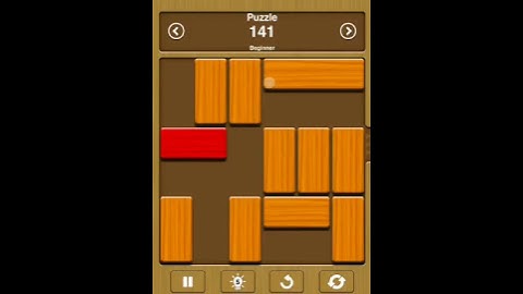 Unblock me Level 141 Walkthrough