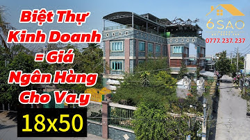 Biệt Thự 2 Mặt Tiền Kinh Doanh | 850m2 đất GIÁ SIÊU RẺ | BDS 6 Sao #bietthu #bietthudep #ngânhàng