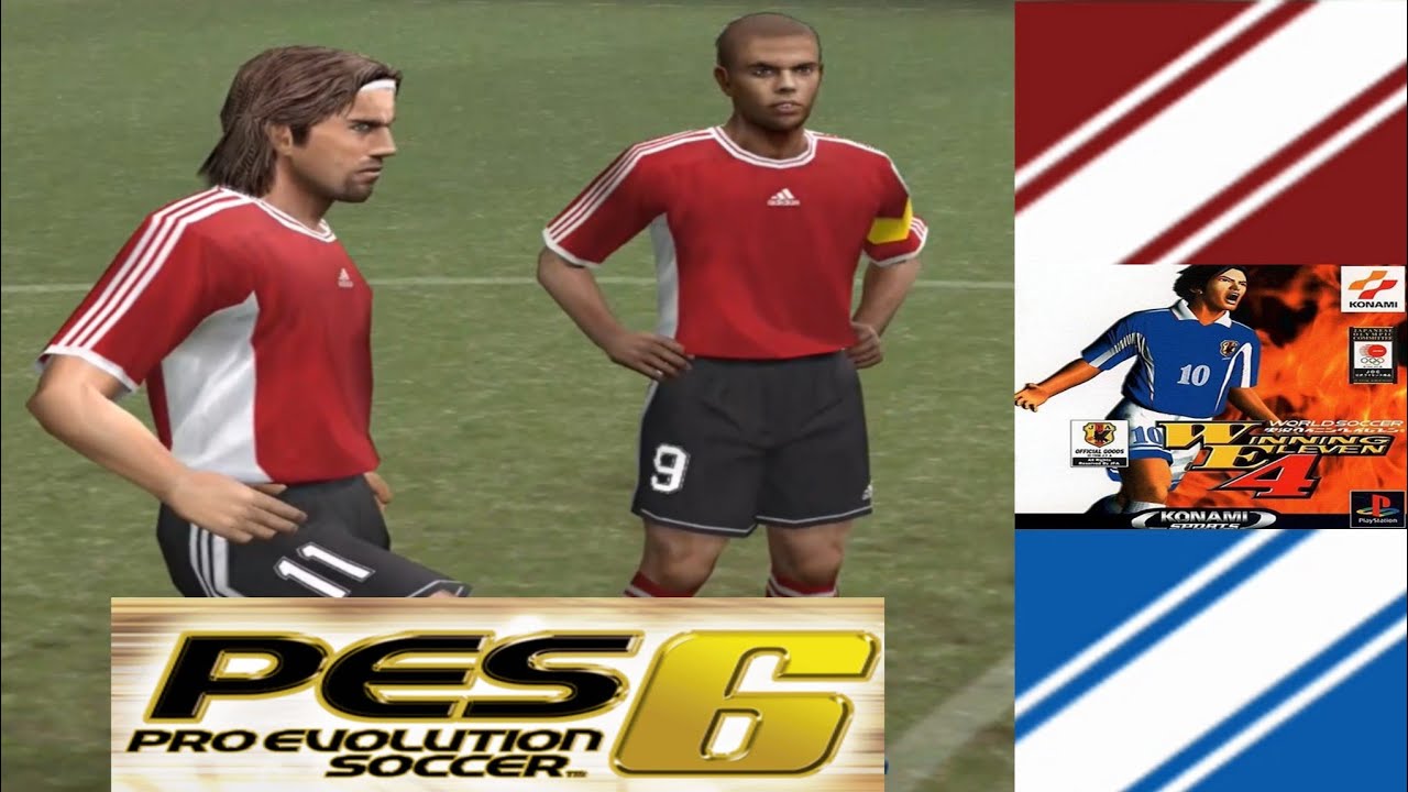 PATCH PES 6 - World All Stars X Euro All Stars - Gameplay - PS2