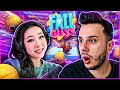 Fuslie Challenged Me In FALL GUYS (She Cheated) (REAL)