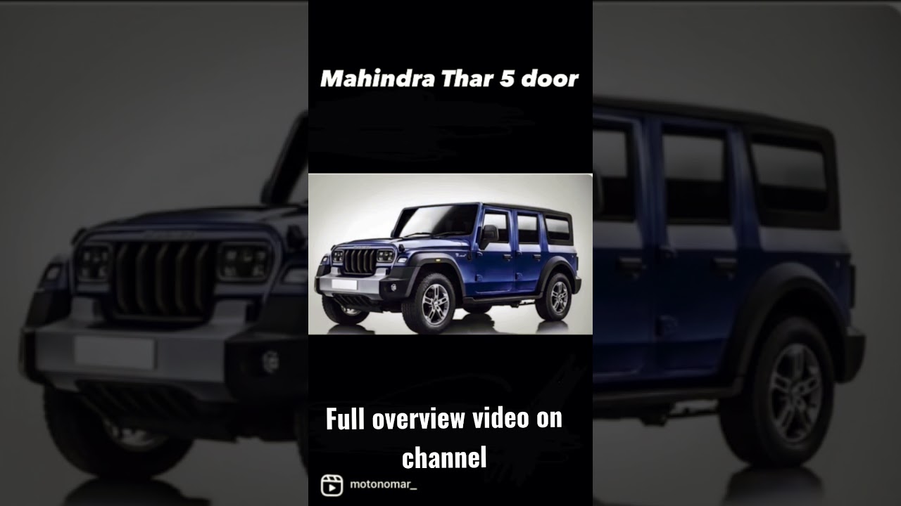 Mahindra Thar 5 Door 