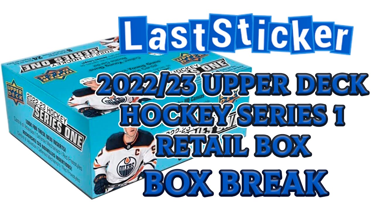 Box break Upper deck 2022/23 Series 1 retail box #4 - YouTube