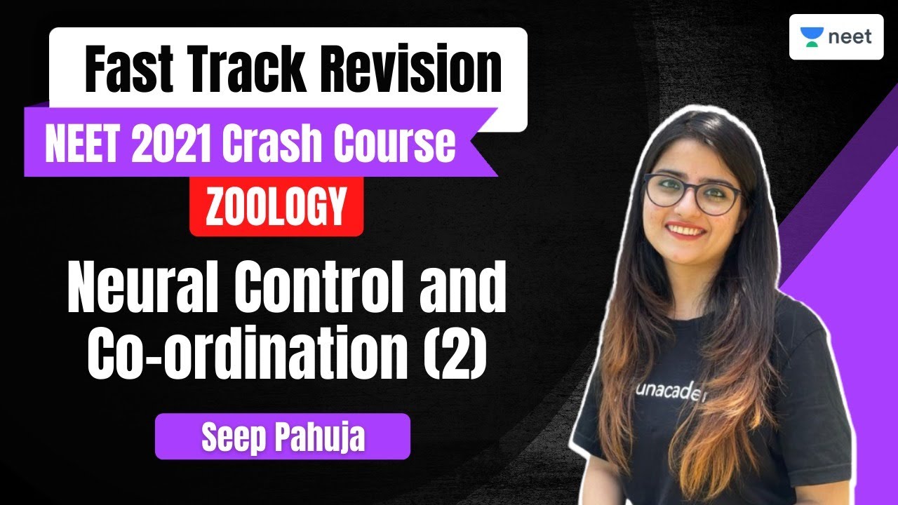 Neural Control and Co-ordination | L2 | Fast Track Revision | Unacademy NEET | Seep Pahuja