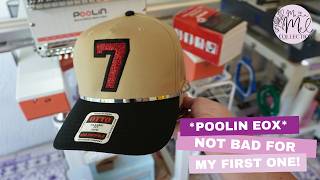 Can the Poolin EOX Embroider Hats? My First Test!