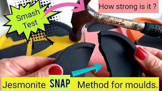 Jesmonite Snap method and strength test screenshot 2