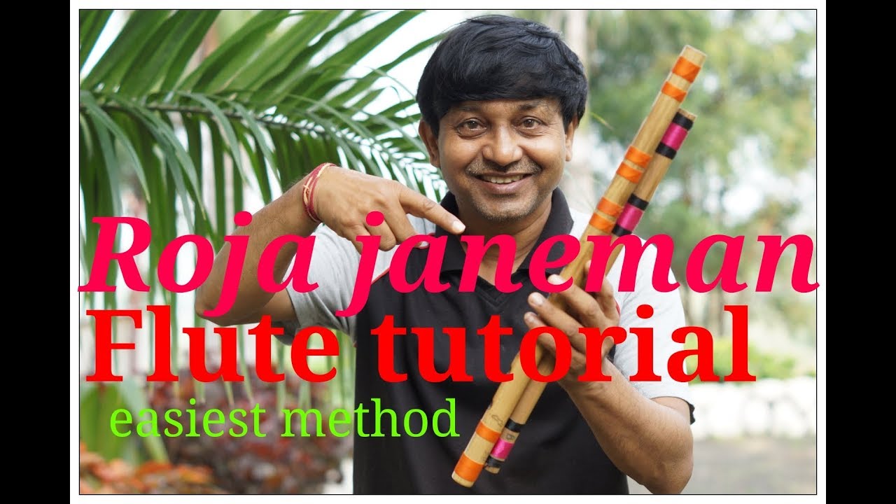 Roja Janeman or Kadhal Rojave FLUTE Tutorial | A R Rehman Sir| रोज़ा जानेमन बाँसुरी पर सीखिए| G SYNTH